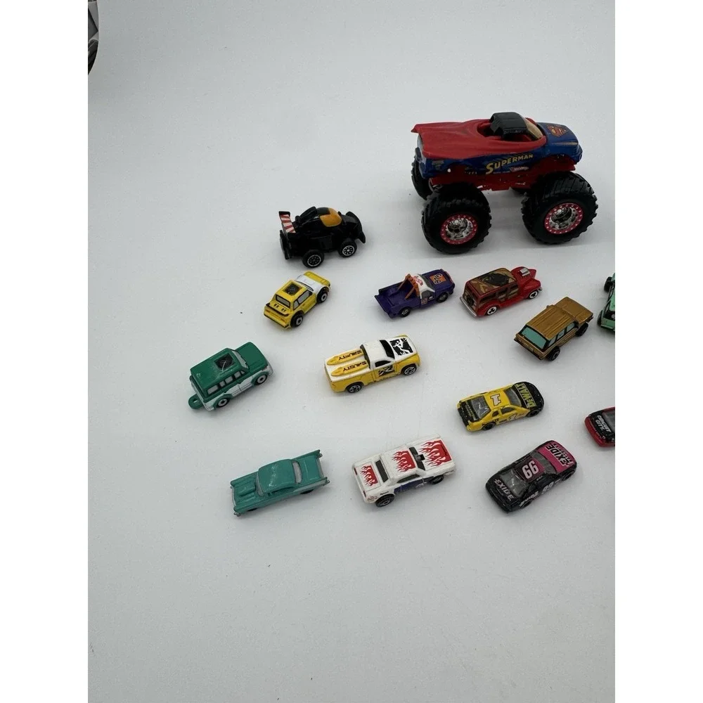 Mixed‎ Lot 23 Diecast Toy Cars Hot Wheels Matchbox Micro Machines Vintage